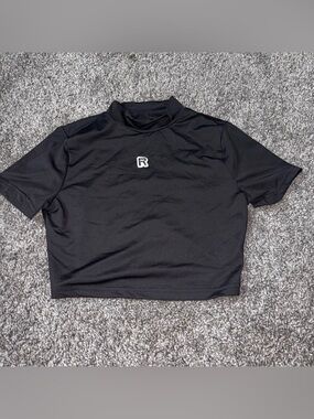 SHEIN R Print Crop Top